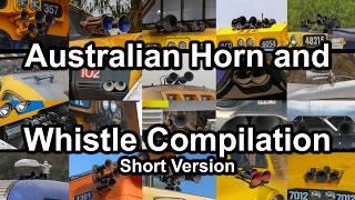 23 Minutes of Blasting Horns and Whistles! (Australian Horn & Whistle Compilation 2, Short Version)