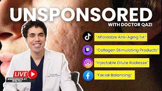 Dr. Qazi discusses Affordable Anti-Aging, Bellafill, Fat | Dr. Qazi Unsponsored Live | 11.19.2024