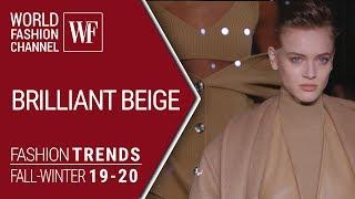 Brilliant Beige | Fashion trends fall winter 19/20