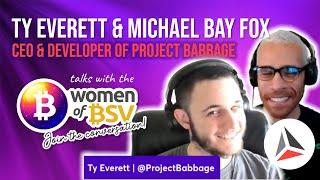 Ty Everett and Michael Bay Fox  - Project Babbage - conversation #76 with the Women of BSV