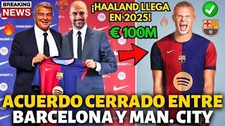 OFICIAL BARCELONA Y MANCHESTER CITY SORPRENDEN EL MERCADO DE FICHAJES!¡NOTICIAS DEL BARCELONA HOY!