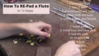 How To Re-Pad a Flute In 13 Steps