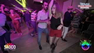 Alireza Pakrou and Tiphaine Bld Salsa Dancing at Istanbul Social Dance Marathon 2020, Fri 31.01.2020