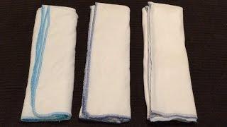 Orange Diaper Co. vs. Fruit of the Womb vs. Sweet Iris Bamboo Terry Flat Comparison Review