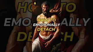 5 STOIC Rules on How to Emotionally DETACH from Someone | Marcus Aurelius Stoicism#dailyshorts#stoic