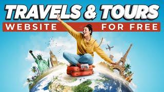 How To Make Tours And Travels Website [FREE]