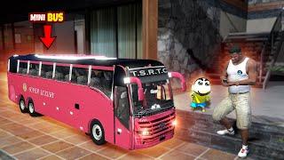 Franklin & Shinchan Buy Mini Rc 'BUS' in GTA 5 in Telugu