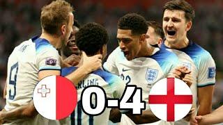 Malta vs England Full Match Highlights European Qualifiers 2023