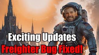 Freighter Bug Fixed! Exciting Updates in No Man's Sky!