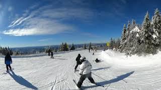 Mont Tremblant, QC | Piste Bon Vivant | Partie 1 | 360 Ski Video