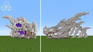 How to Build a Dragon Skull Portal | Minecraft Tutorial