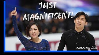 "One Of The Best Pairs Routines Of All Time!" | Wenjing Sui and Cong Han's 2019 Routine | Eurosport