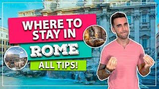 ️ Where to stay in Rome! The best area to stay! And the best hotels!