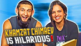 Khamzat Chimaev on Sean Strickland & reacts to Paulo Costa tweets!