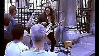 Yngwie J. Malmsteen Playing On The Street