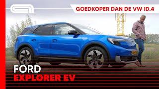 Ford Explorer EV: Smoelt lekker en is goedkoop, maar..