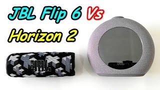 JBL FLIP 6 vs JBL HORIZON 2 Bluetooth Speaker Sound Test!