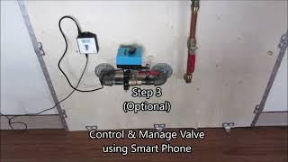 Bulldog Valve Robot in action with leak sensors