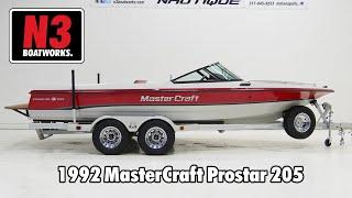 1992 MasterCraft Prostar 205 - Walk Through || N3 Boatworks