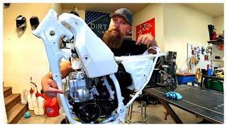 Abandoned HONDA CR 500 Engine Build , Unleashing the Beast!