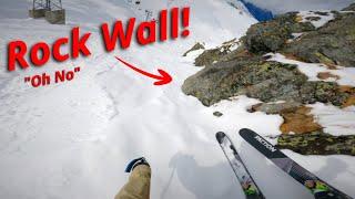 My New Skis VS Rock Wall (Winter #18)