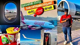 ⭕️Dubai to Calicut On Spicejet Flight | ദുബായിൽ നിന്നും നാട്ടിലേക്ക് | Food and Travelist | #flight