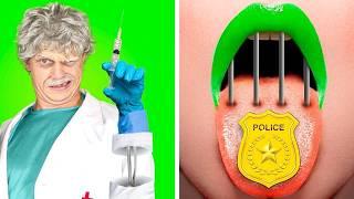 Good Cop vs Bad Doctor in Jail || Best Parenting Gadgets & Funny Situations