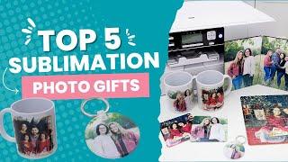 5 Photo Gifts to Make with a Sublimation Printer