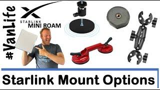 Starlink Mini - Ways to Mount! - Campervan Motorhome RV Car