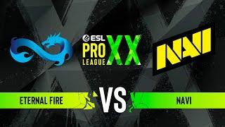 Eternal Fire vs. NAVI - ESL Pro League Season 20 - Grand-final