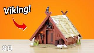 Will this Longhouse Fill Your Lego VIKING Cravings? - MedievalBrick Review