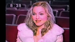 Madonna Evita press conference “Sunday Morning” Japan TV special 1996