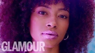 Party Shimmer Lip Tutorial with Lesley Buckle | GLAMOUR UK