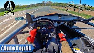 ARIEL ATOM 2.0 SUPERCHARGED POV Test DRIVE & SLIDE by AutoTopNL