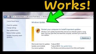 How to fix Windows Update for Windows Vista