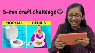 Funny 5-min craft hack’s challenge ||kid’s challenge | simply khushi