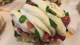 How to Make Steamed Chinese Flower Buns (花卷) Simple Recipe