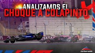 ¿Por qué chocaron a Colapinto en la largada del GP de Qatar?