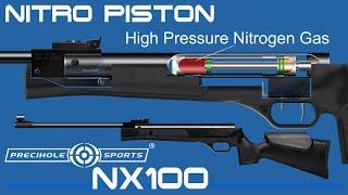 How Nitro Piston Airgun NX100 works | Gas Ram Piston Air Gun mechanism