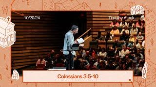 Embracing Your New Reality // Colossians 3:5-10 // Watermark Community Church