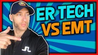 ER TECH VS EMT (Pros & Cons of ER TECH & EMT)