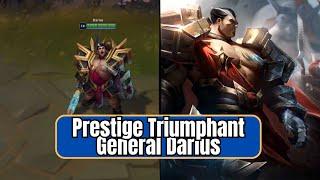 Prestige Triumphant General Darius Skin Spotlight | New Darius Skin | League of Legends PBE-Preview