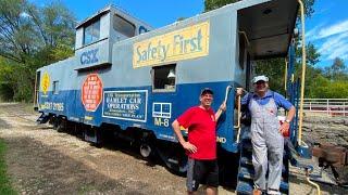 Private Railcar Caboose Paul Hillman Whitewater Valley Railroad Connersville Metamora Indiana Travel