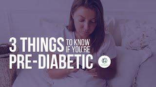 Pre-Diabetes: What Your Doctor May Not Tell You (3 Vital Tips) | HealthspanMD