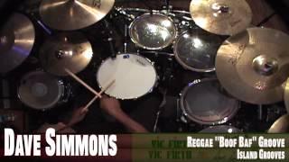 Reggae Boof Baf Drum Groove - Drum Grooves -  Dave Simmons - Island Grooves - 07