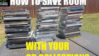 HOW TO SAVE ROOM WITH YOUR CD COLLECTION! (Lifehack)