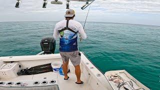 Just me solo fishing on a patch reef