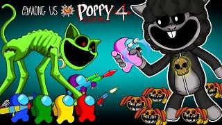 어몽어스 Among Us VS BABA CHOPS (Poppy Playtime 4) | Peanut Among Us Animation