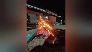 camp fire  with patients #veda 9000097686