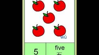 Mandarin Chinese Flashcards - Counting 普通话闪卡 - 数数